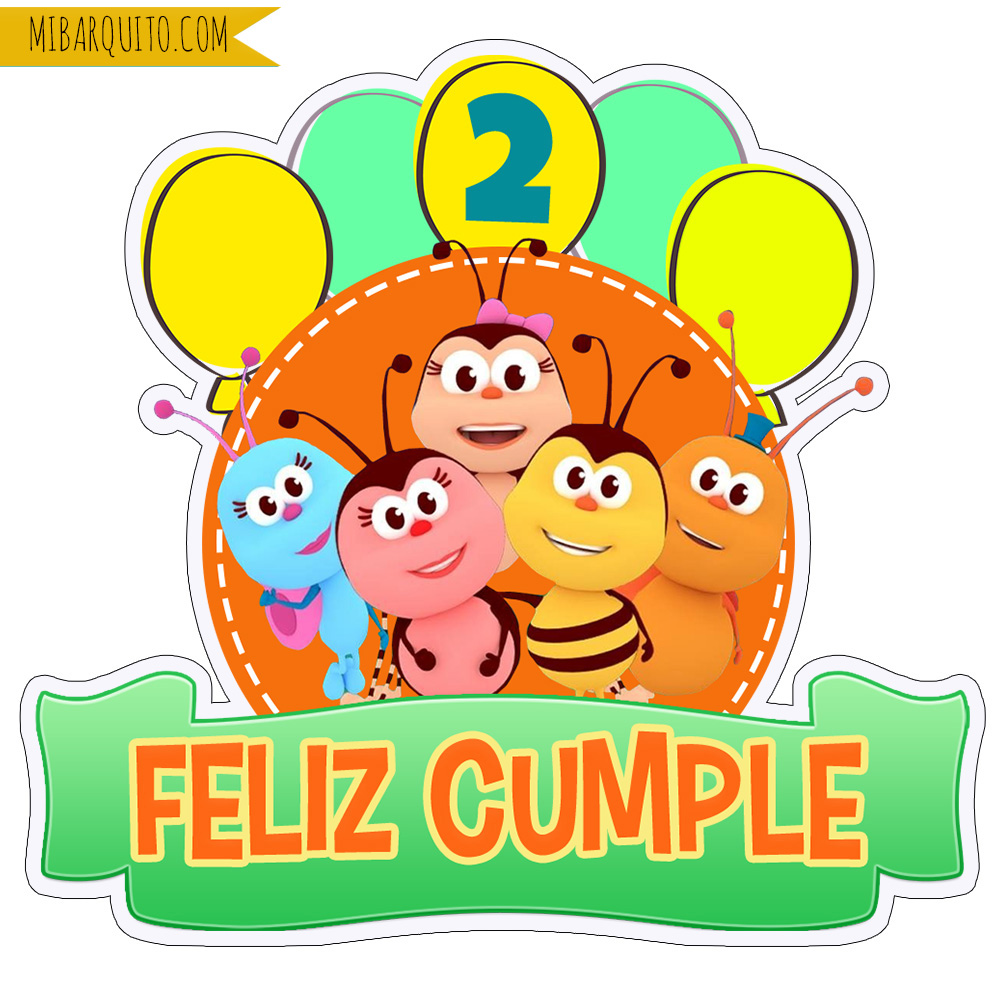 Cake Topper Bichikids